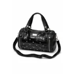 Cartera Triny - Negro Crocco Charolado