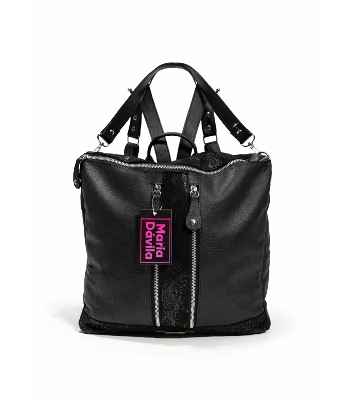 mochila-cartera-bettiana-negro-1.webp Mochila Cartera Bettiana - Negro - Image 1