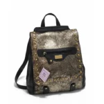 Mochila Cartera Cristal - Negro/Platino