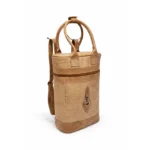 Mochila Matera Ushuaia - Camel Textura Crocco