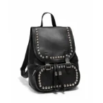 Mochila Santa Monica - Negra con Tachas